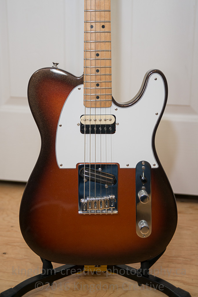 New pickups and pick guard for a telecaster